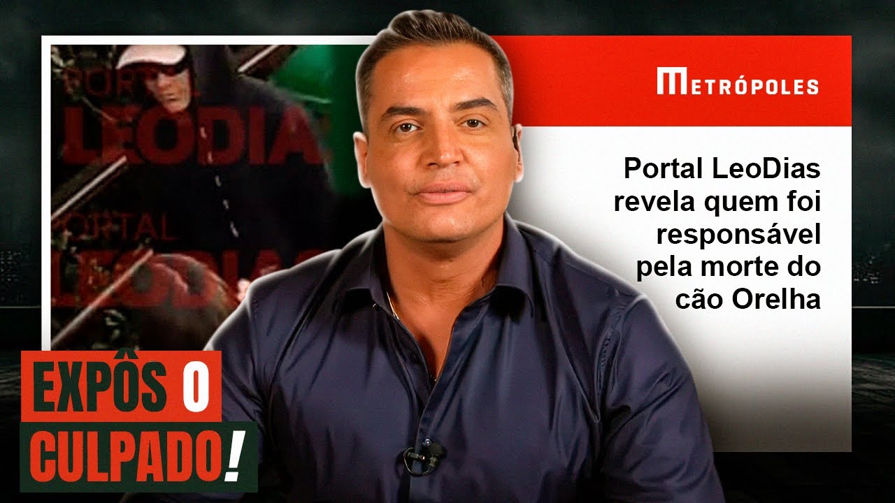 LÉO DIAS REVELOU QUEM FOI O ADOLESCENTE QUE MAT0U O CÃO ORELHA!