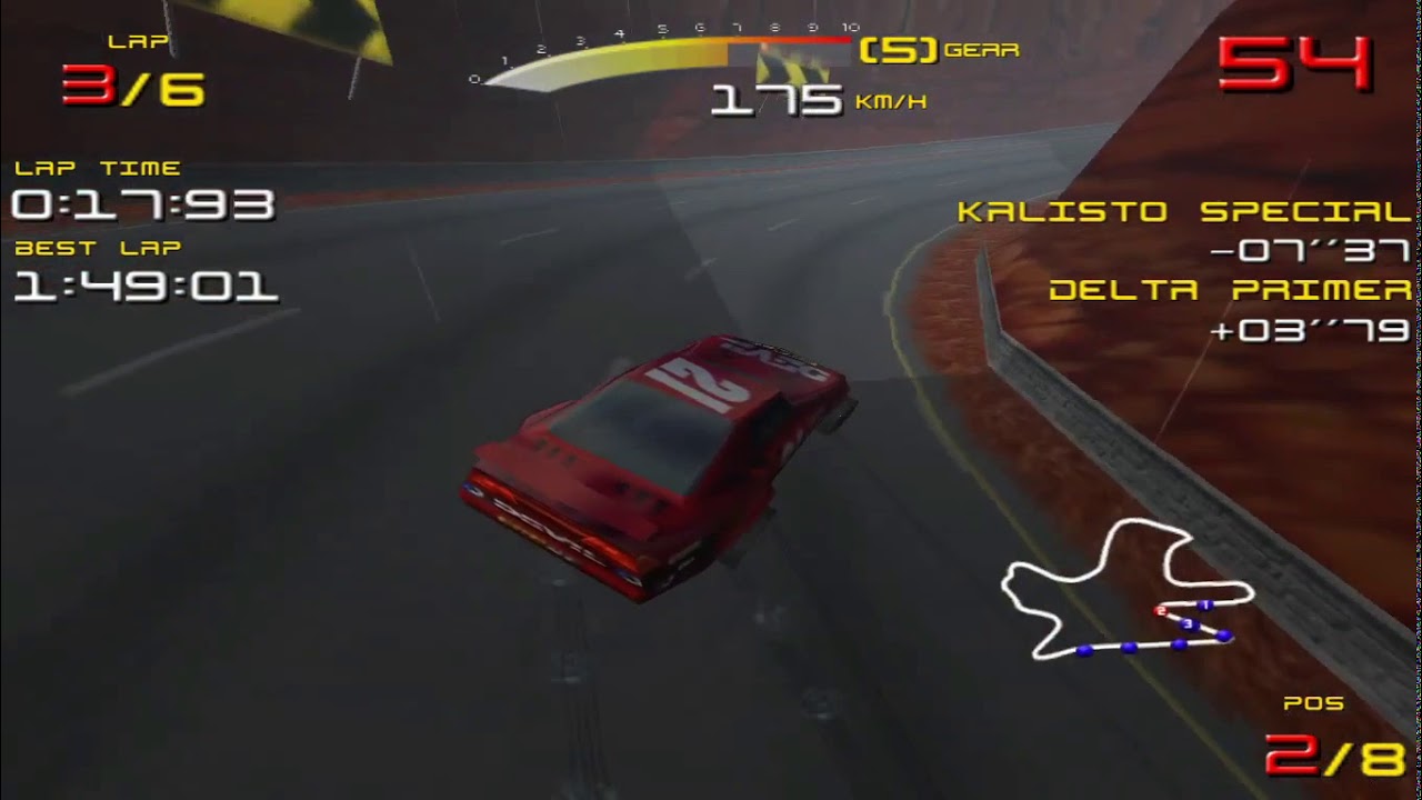 Ultimate Race Pro (1998) Windows 98 Gameplay HD 60fps