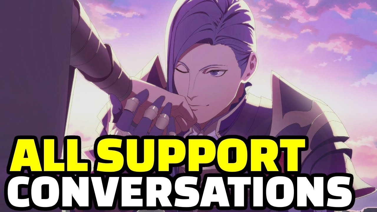 All Lorenz Support Conversation (All Support Conversations) | Fire Emblem Three Houses