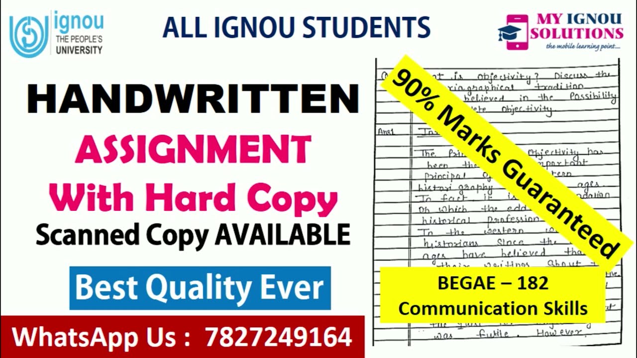 BEGAE 182 Solved Assignment 2020-21 | IGNOU Handwritten Assignment |  90% Marks Guaranteed