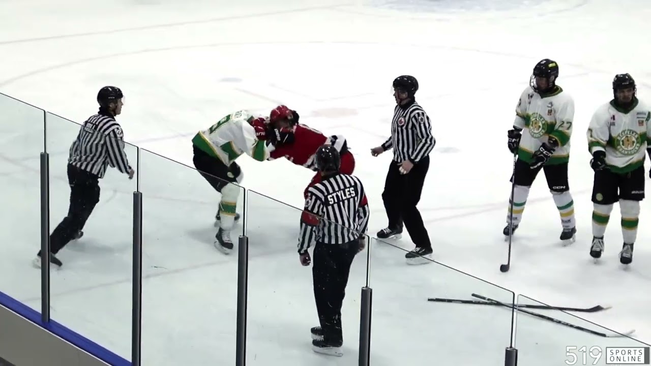PJHL - Norwich Merchants vs Hespeler Shamrocks