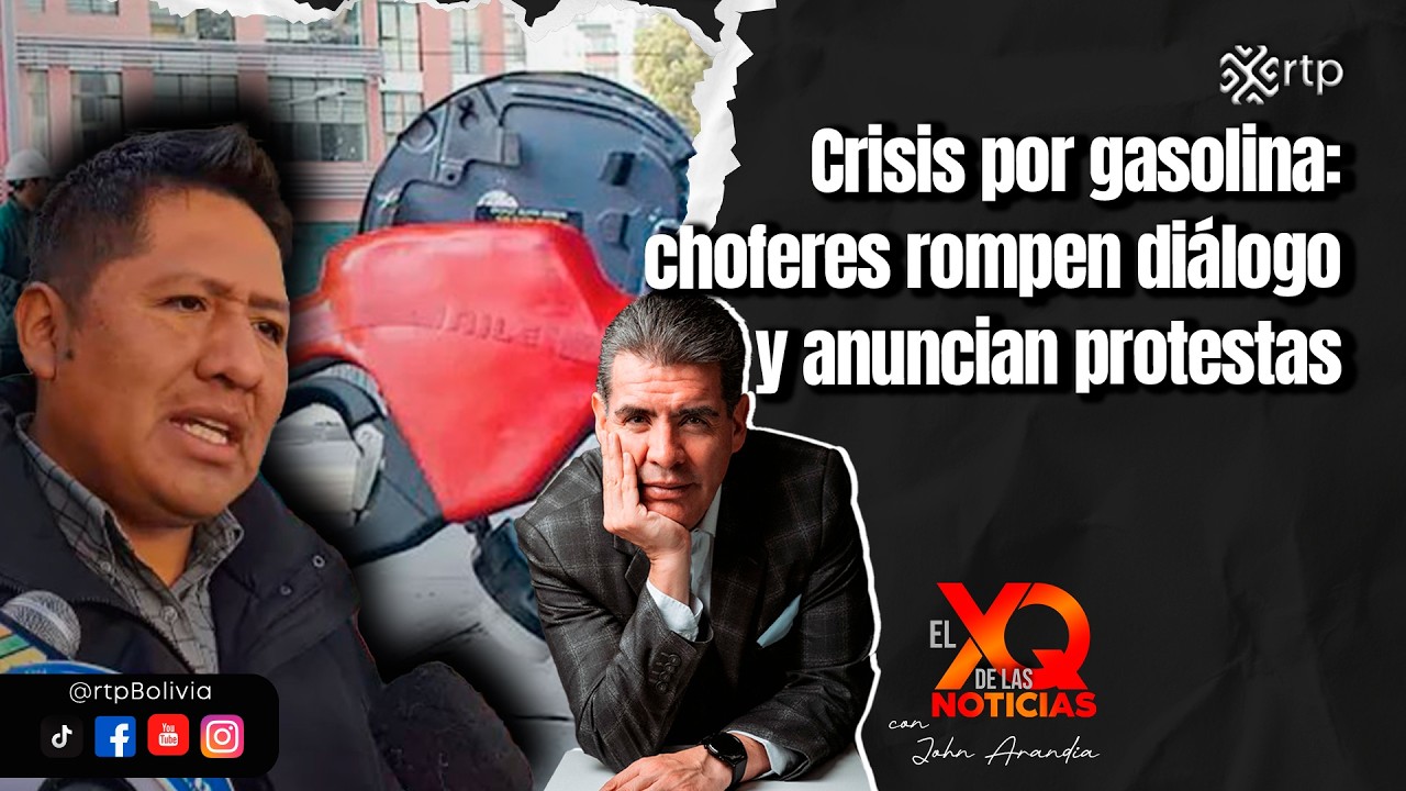 Tensión por gasolina: transporte amenaza con protestas | XQ de la Noticias