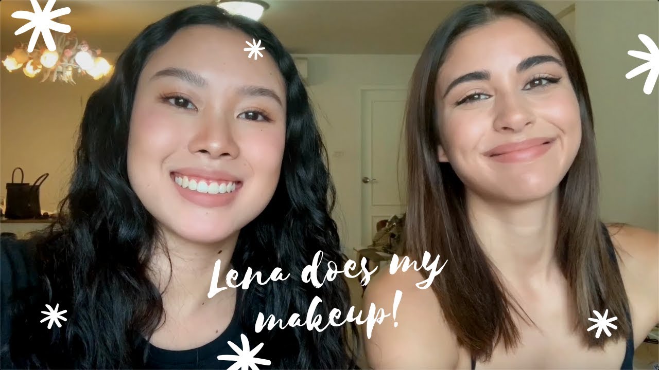 Lena does my makeup! | graceactually