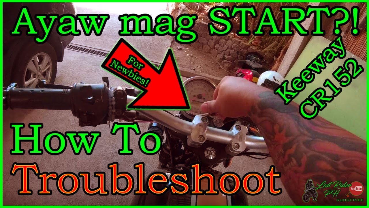 Keeway Cafe Racer 152 won't start | How To Troubleshoot | Tutorial for Newbie