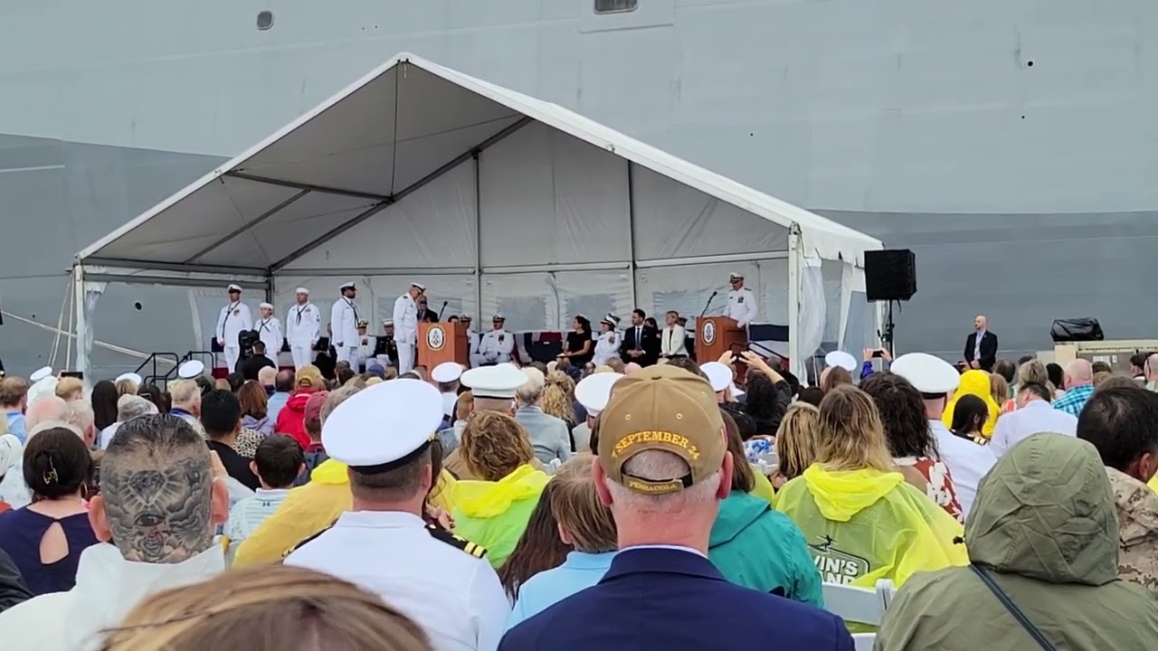 USS Richard M. McCool - Passing of the Long Glass - Pensacola, Florida 9/7/2024