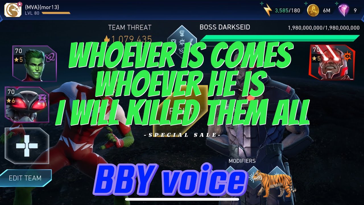 new team for mrf , bwtd dose insane dmg with KD @ injustice 2 mobile