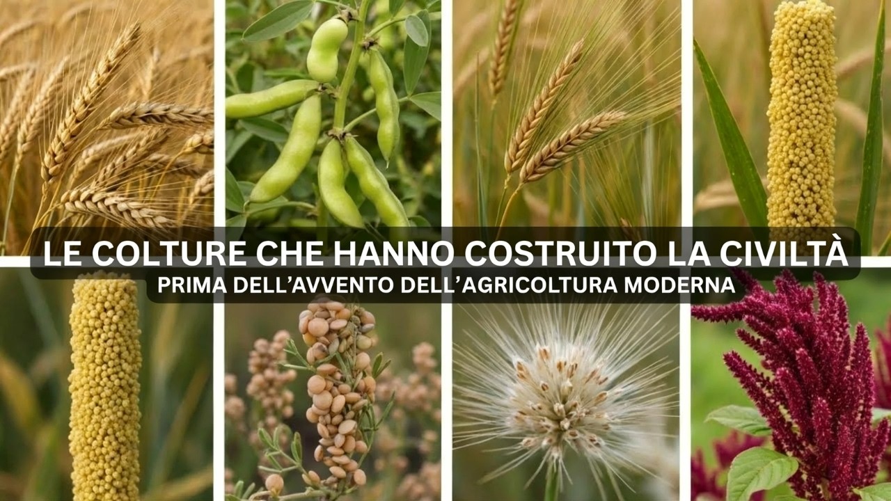 7 Antiche Colture Che Hanno Costruito il Mondo — Perché Sono Scomparse Dai Nostri Campi