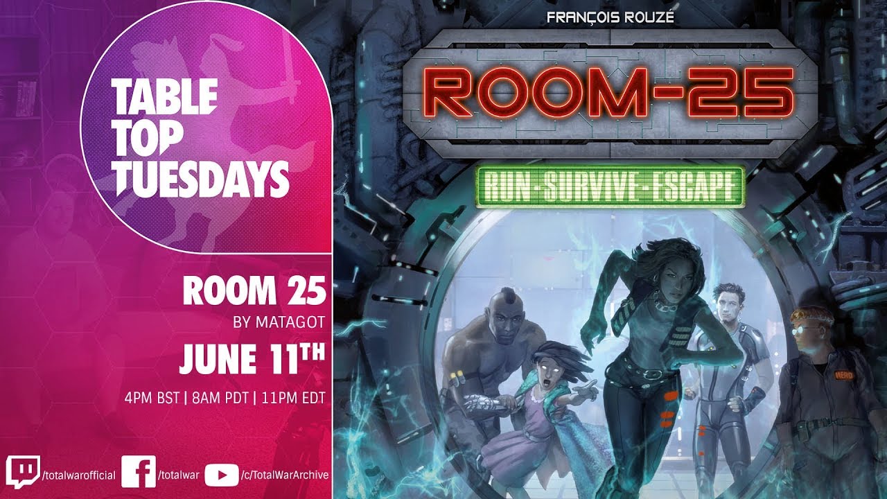 TableTop Tuesdays - ROOM 25 by Matagot