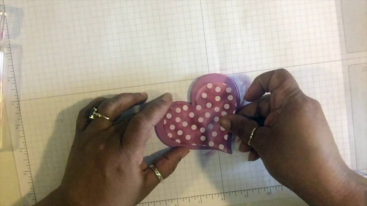 Stampin' Up! Sweet & Sassy Heart  Easel Card