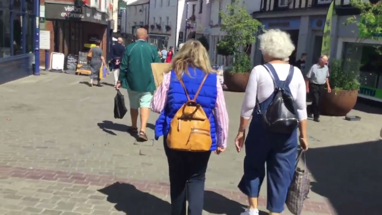 Abergavenny Town Centre Wales