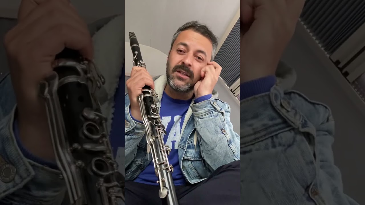 “Sevemedim karagözlüm” uşşak makamı sol klarnet yakın çekim