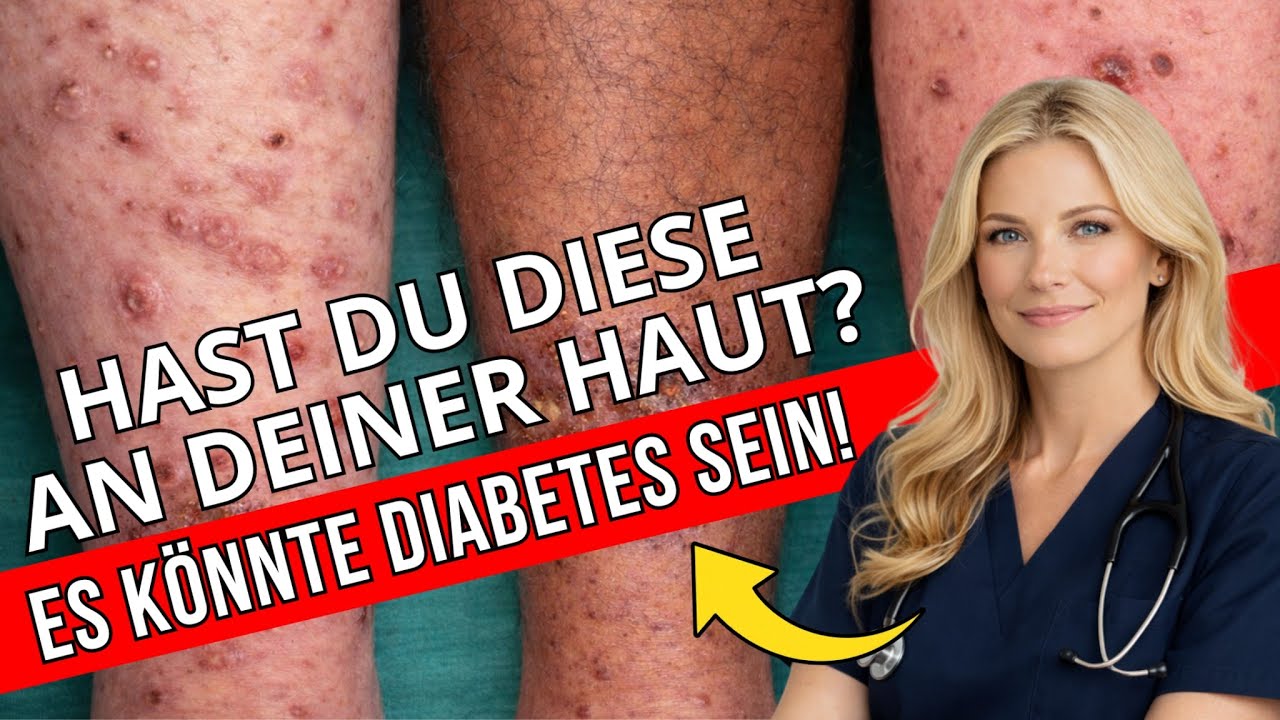 12 diabetische Hautprobleme & die wichtigsten Anzeichen von Diabetes auf der Haut!