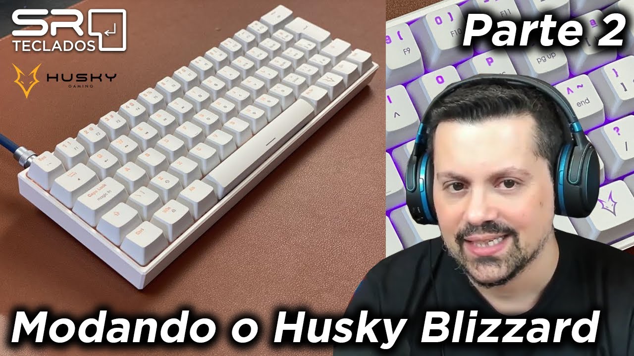 Modando o Husky Blizzard TC-HBL | Parte 2 - Stabs e Plate