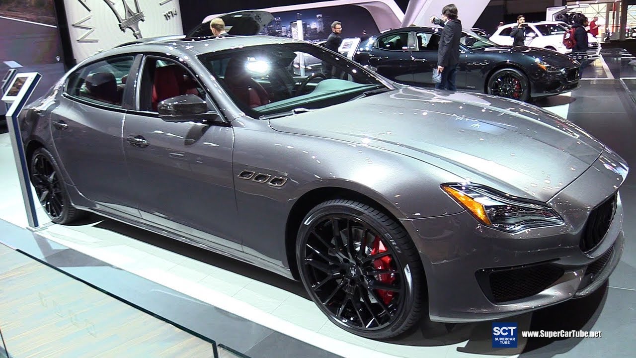 2018 Maserati Quattroporte GT S Black Edition -Exterior Interior Walkaround -2018 New York Auto Show
