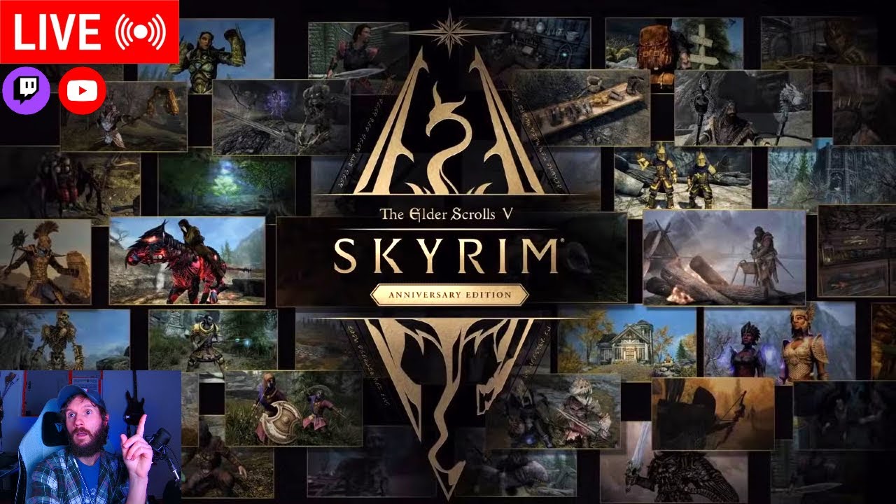 Starting The Thieves Guild in Skyrim! | First Time Playing | Live Part 4
