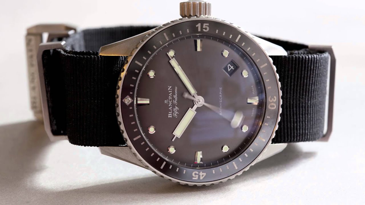 A Week On The Wrist: The Blancpain Fifty Fathoms Bathyscaphe
