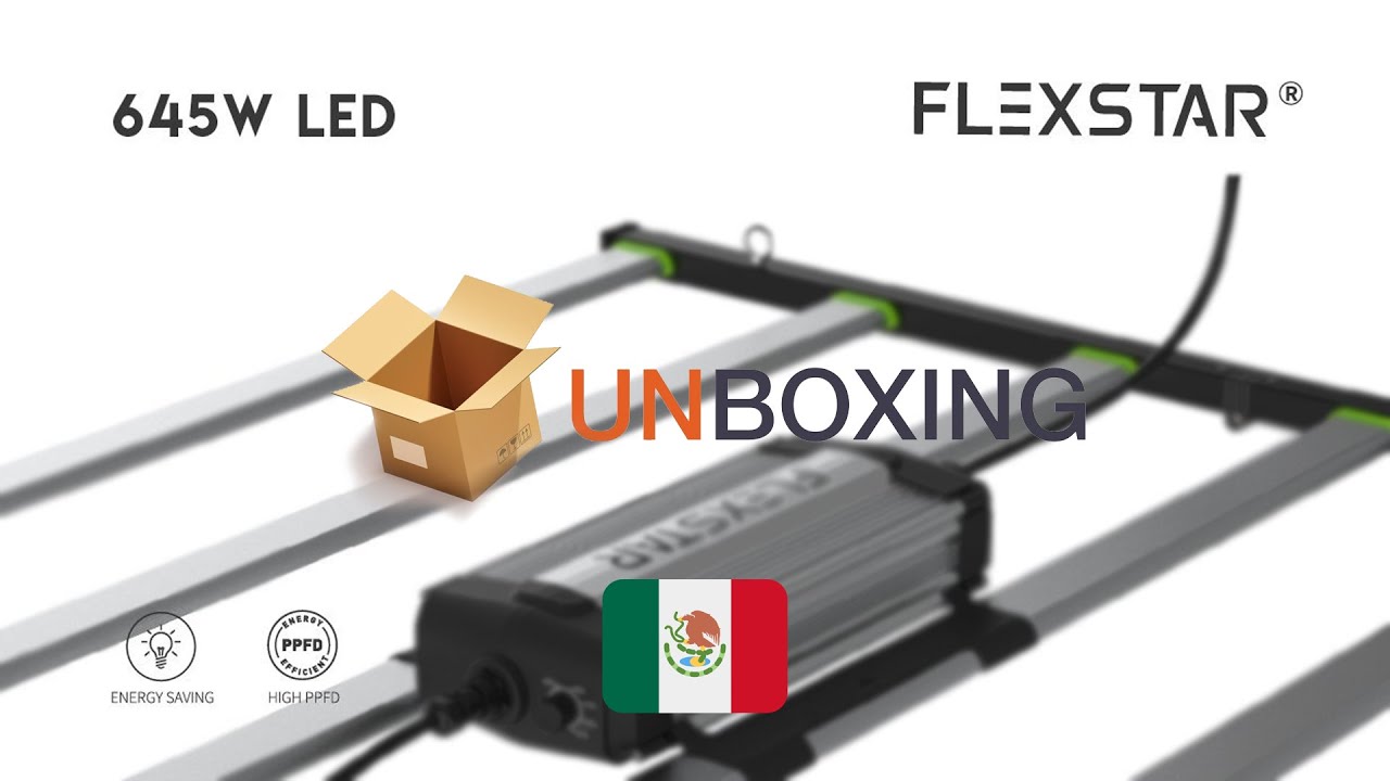 La mejor l&aacute;mpara de cultivo: FLEXSTAR 645w LED