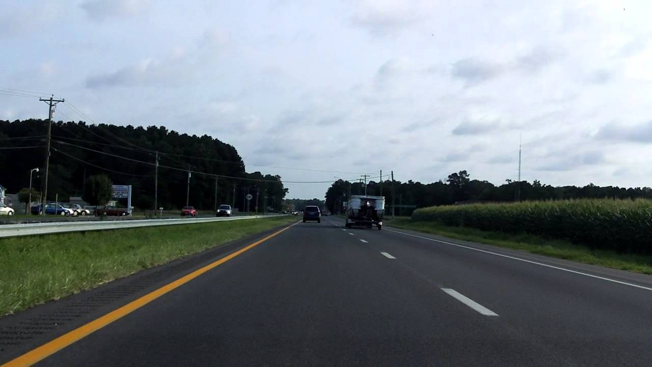 Lankford Highway (US 13 from VA 175 to US 113) northbound