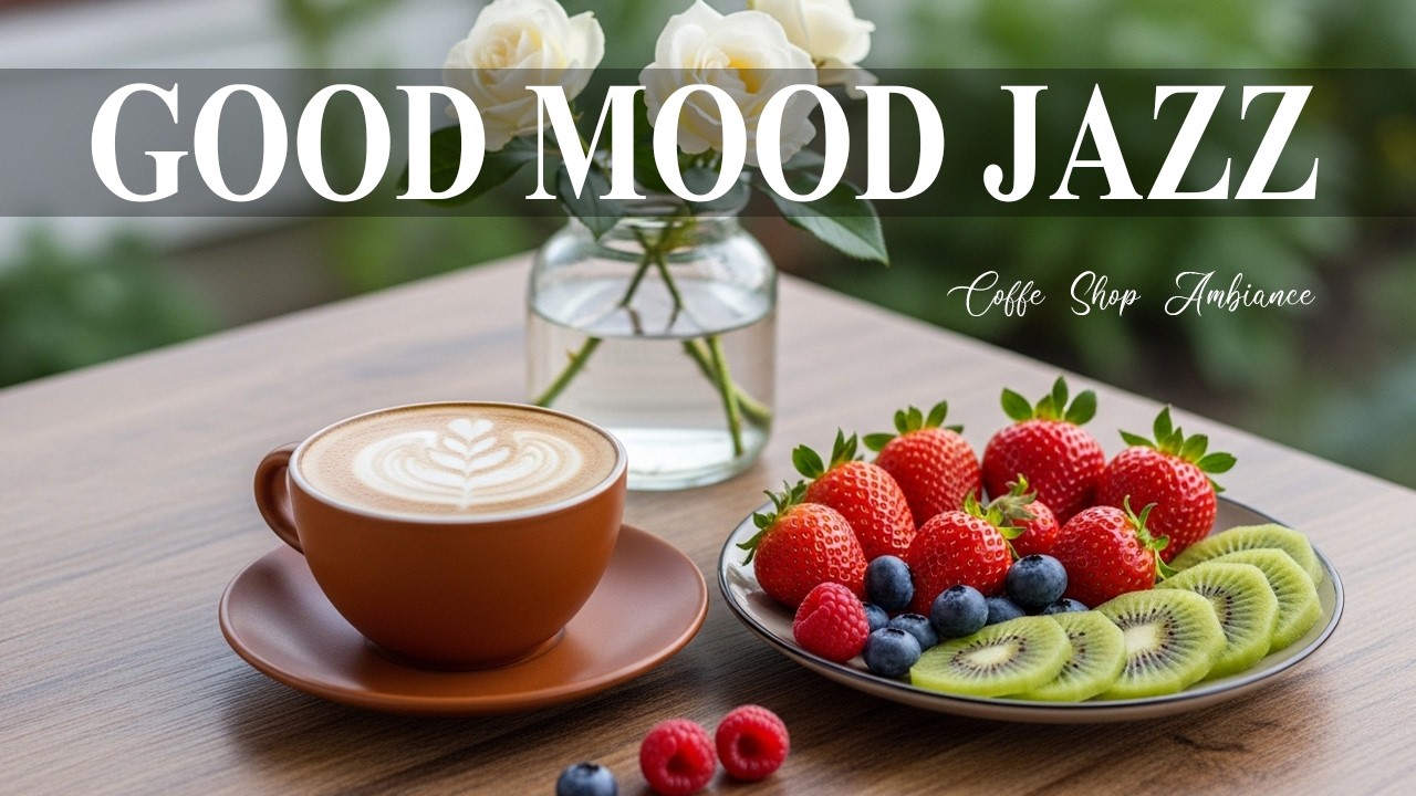 Good Mood Jazz ✨ Coffee Shop Ambiance & Jazz Music for Feeling Relaxing.
