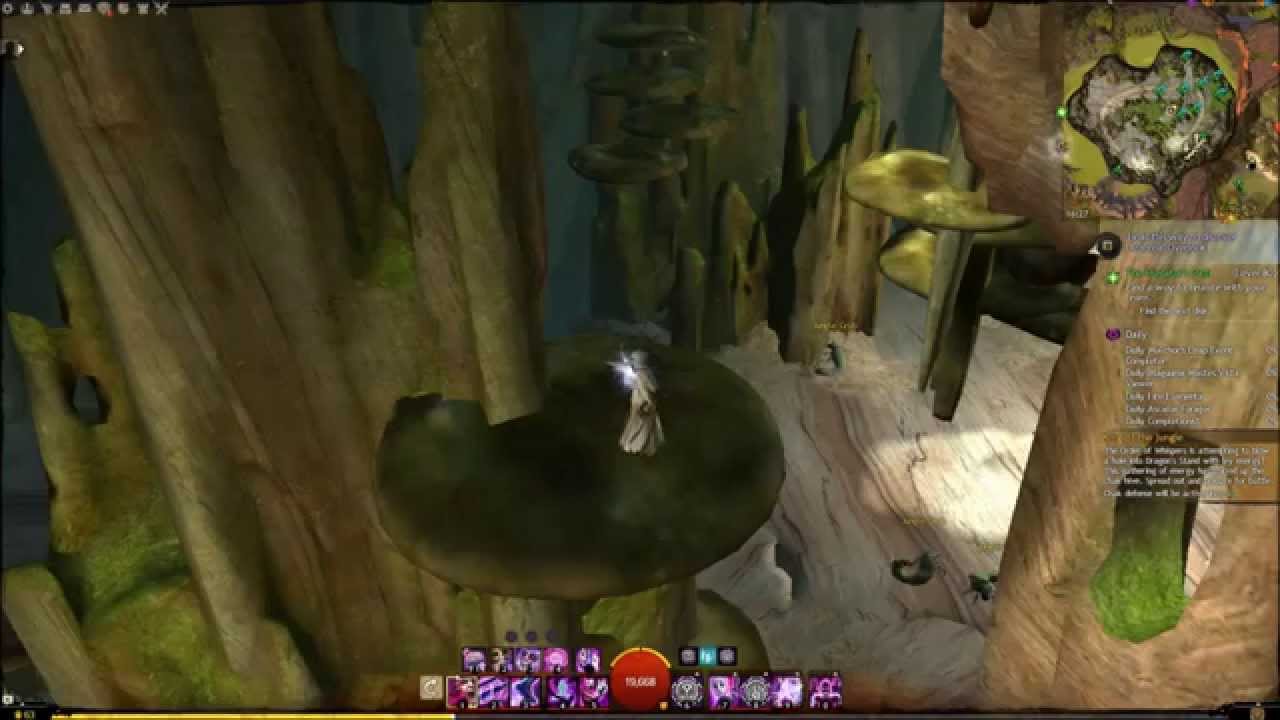 Tangled Depths - Arboreal Overlook POI (Point Of Interest) & Glided River Hero Challenge