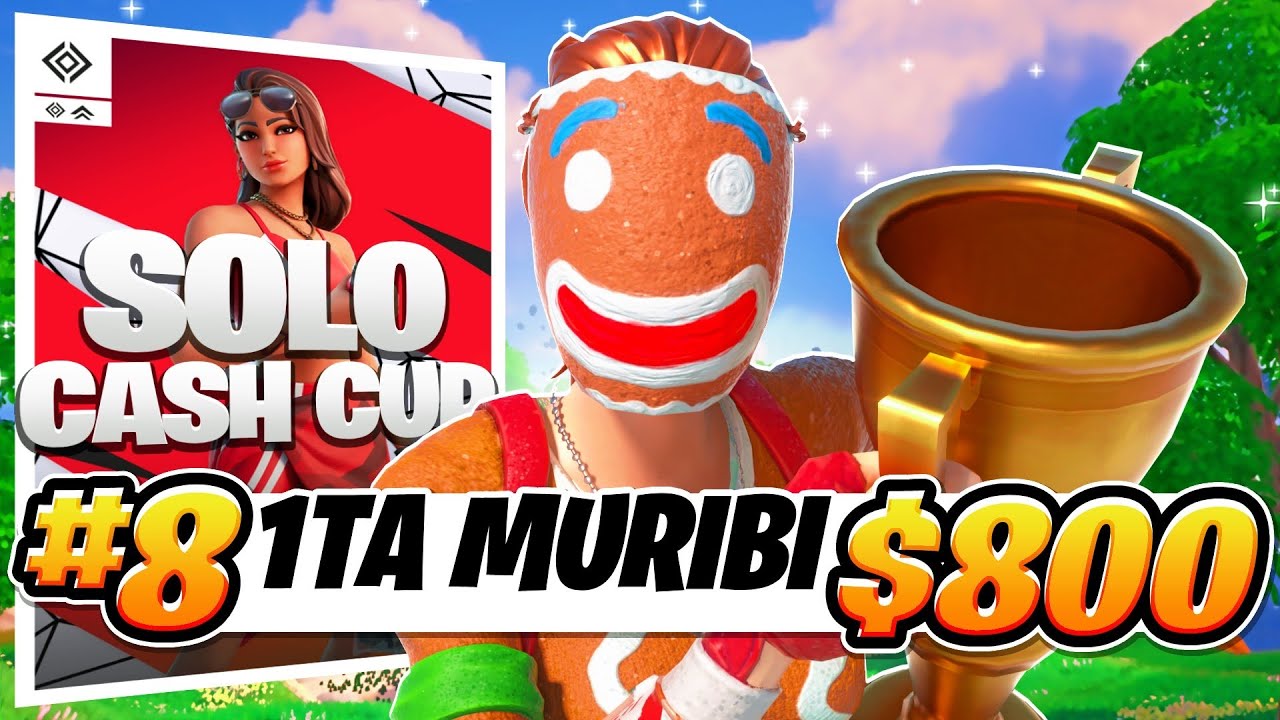 HOW I GOT 8TH PLACE IN THE FIRST SOLO CASH CUP FINALS ($800) 🏆