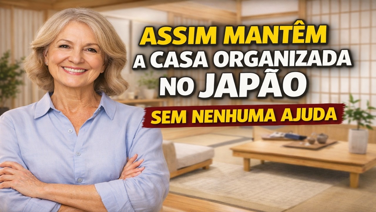 8 Hábitos INVISÍVEIS de Mulheres Japonesas para Organizar sua CASA sem AJUDA