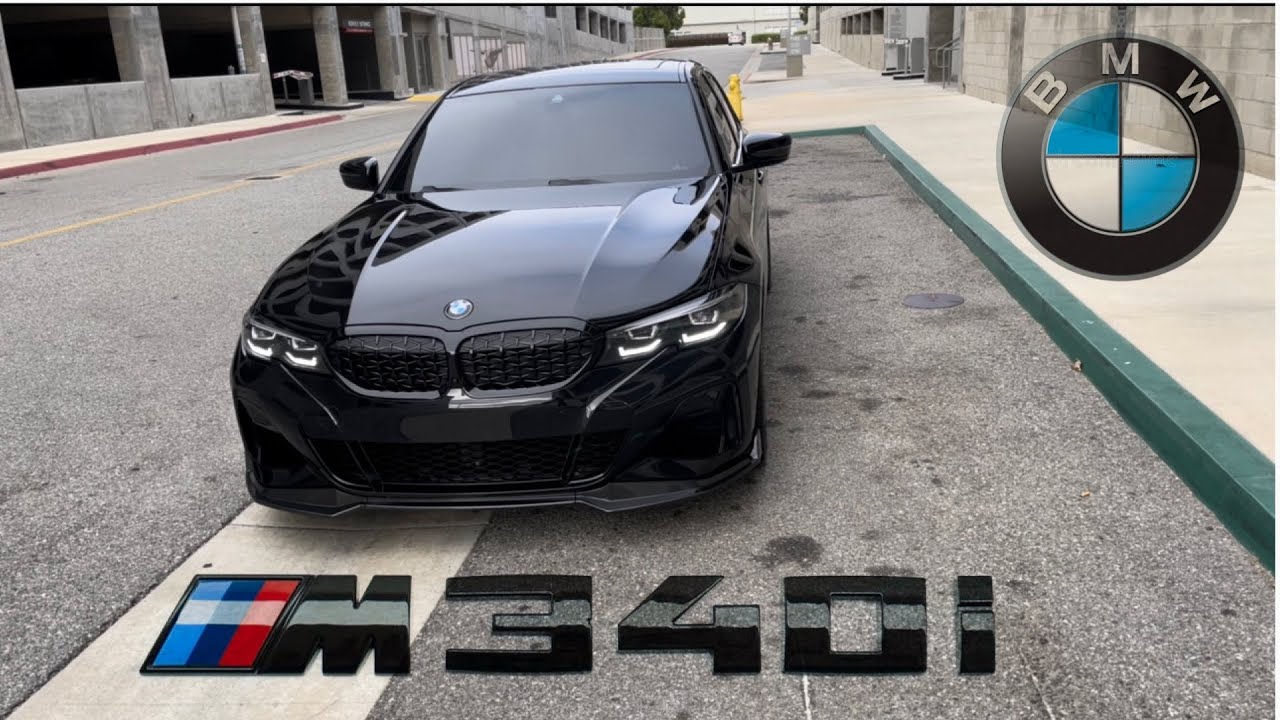 2022 BMW M340i WALK AROUND AND EXHAUST CLIPS!! (POV) (MUFFLER DELETE!!)