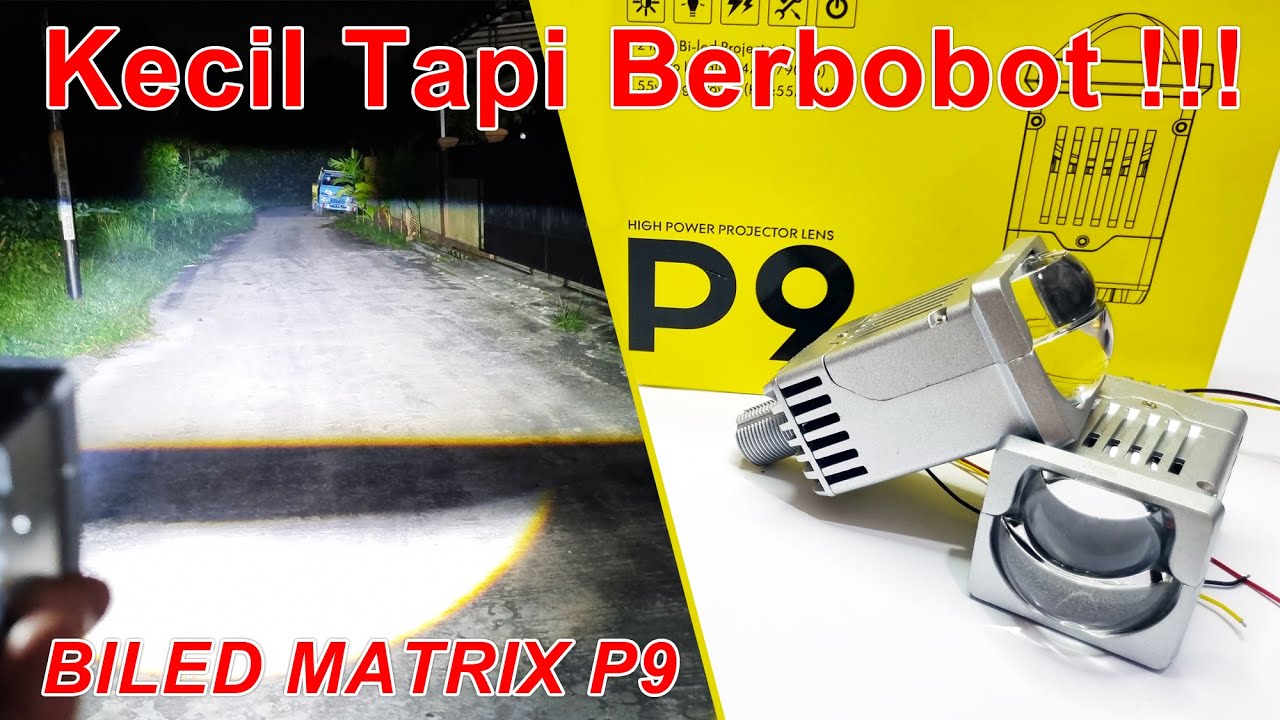 Kecil dan Murah !!! Review Projector BILED AEGIS Matrix P9