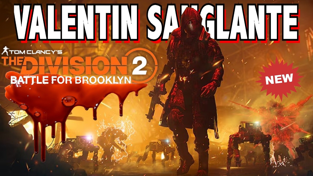 ÉVÉNEMENT VALENTIN SANGLANTE - PRIME HOUNDSMAN SANGLANT - COEUR BRISÉ - THE DIVISION 2