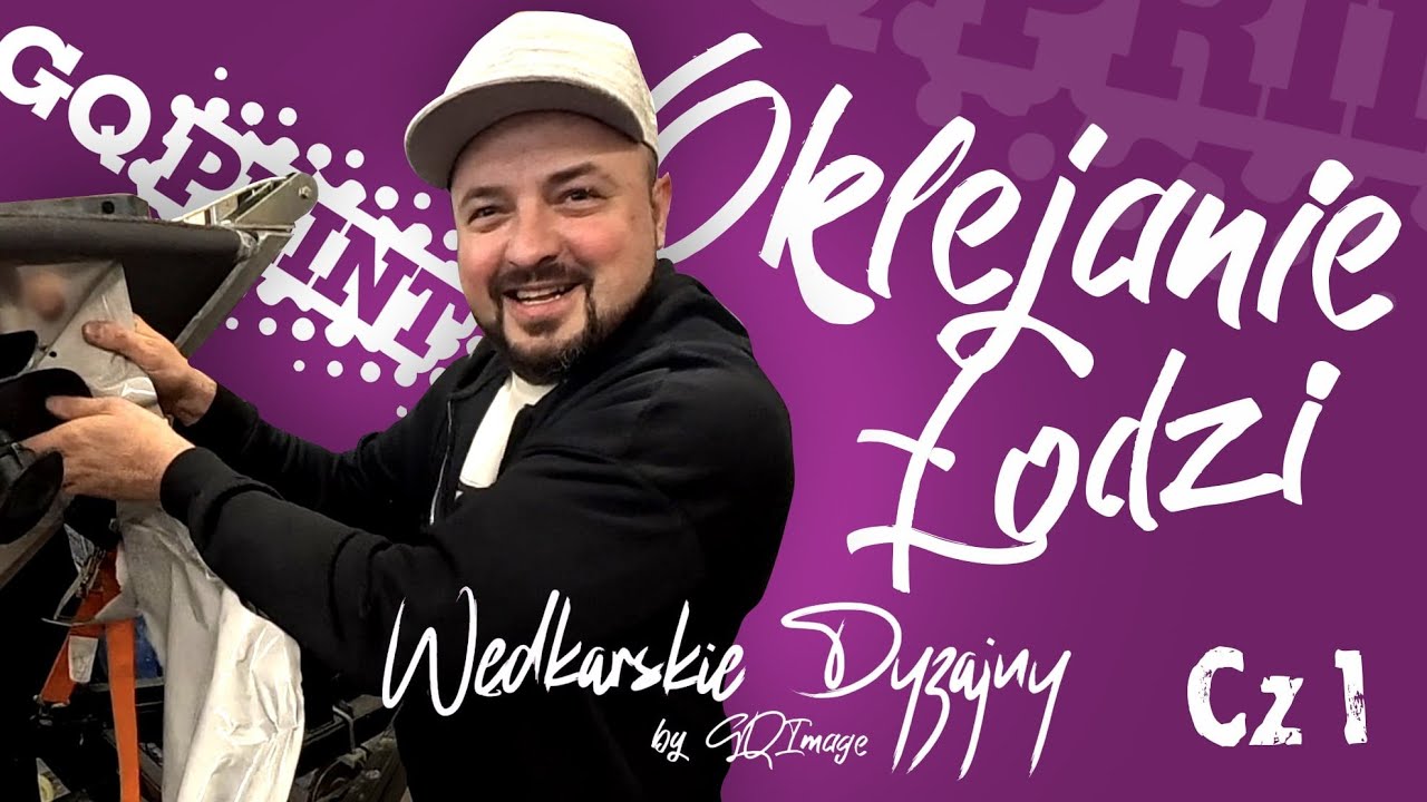 Ale METAMORFOZA! Oklejanie łodzi! Wędkarskie Dyzajny!