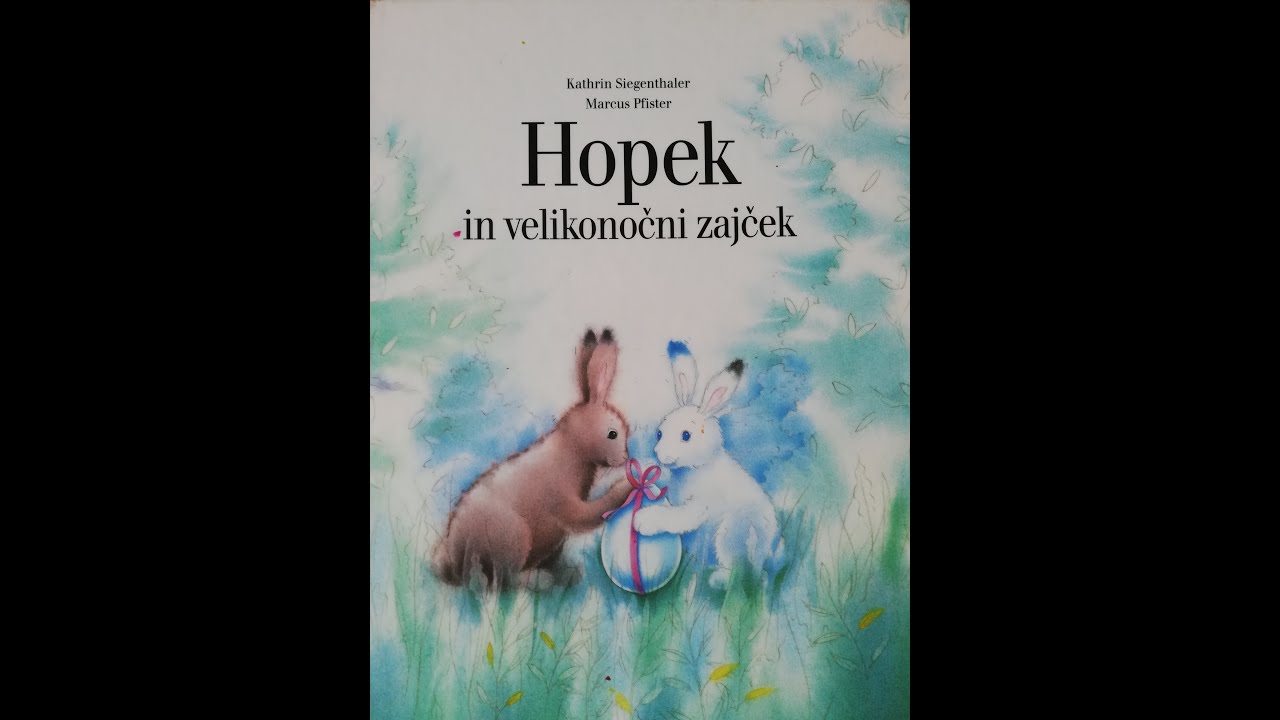 Velikonočna pravljica od doma: Hopek in velikonočni zajček