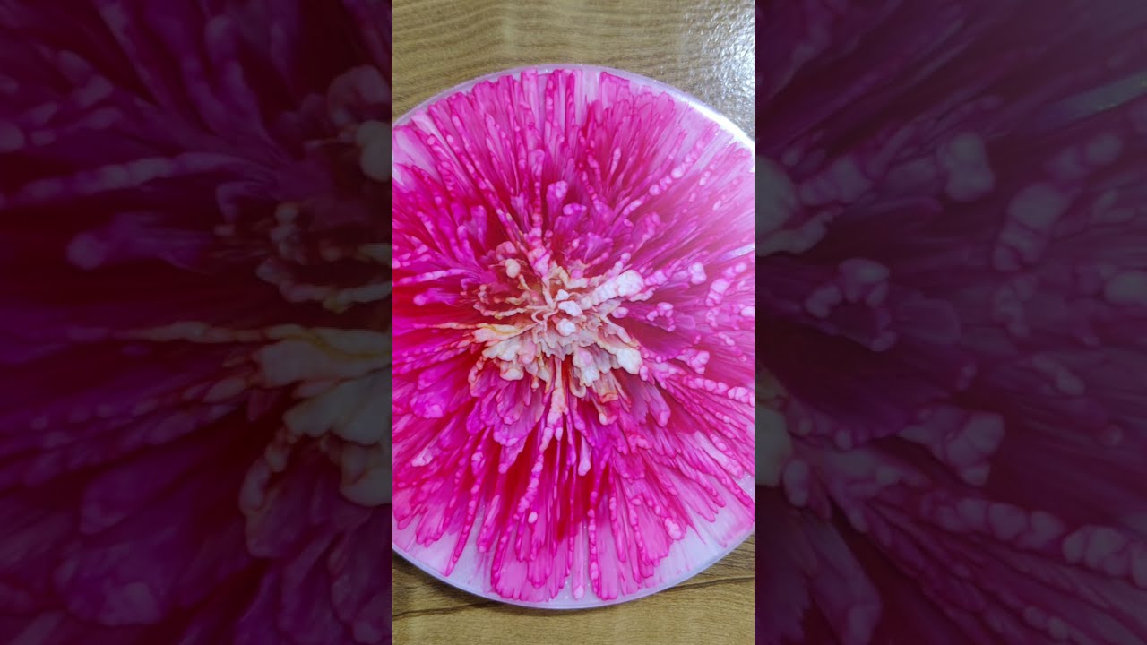 Resin 3D Bloom #diy #resinphotoframe #epoxyresinart #resinart #resincrafts #resin#epoxy#epoxyart 