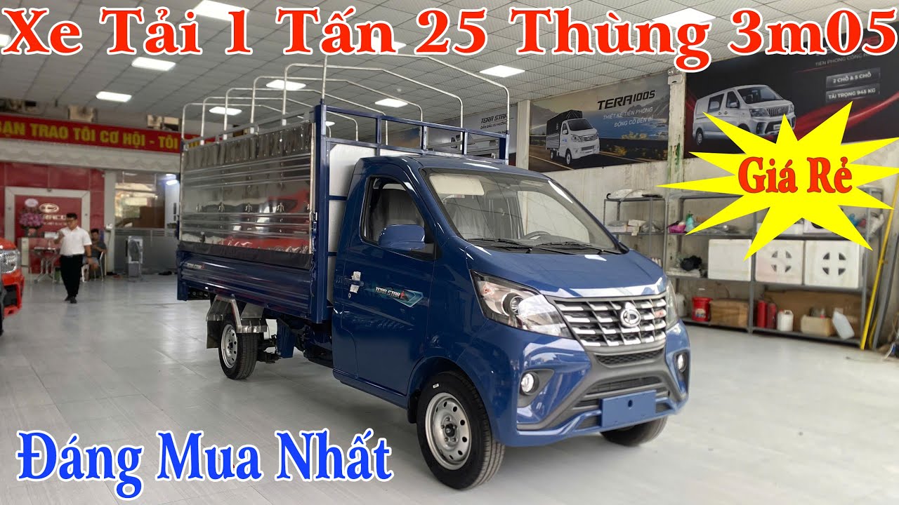 Xe Tải Tera Star 1.25 Tấn Thùng Dài 3m05 | Sự Thật Cực Sốc Khi Biết Giá Bán