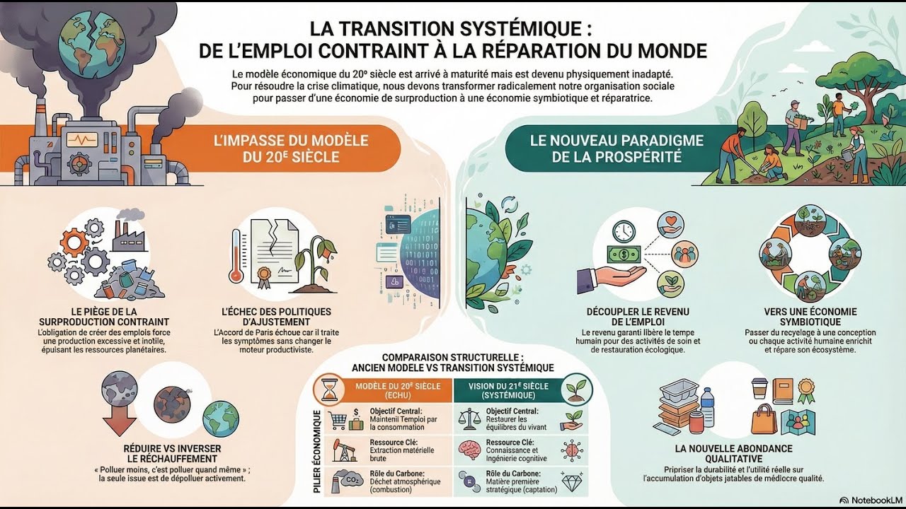 Inverser le réchauffement climatique avec la transition systémique