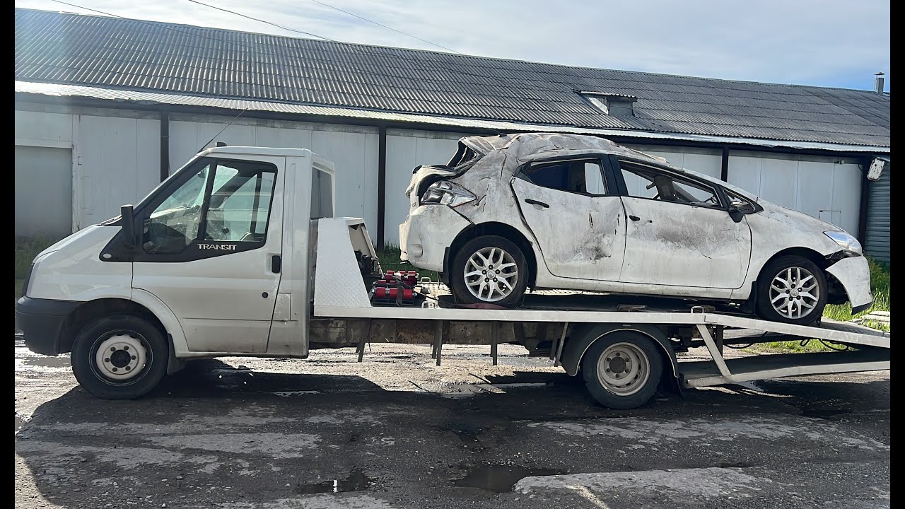 Правильная загрузка автомобиля на эвакуатор