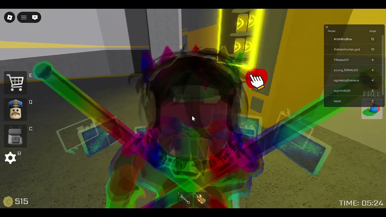Playing Barry Prison Run On Roblox!