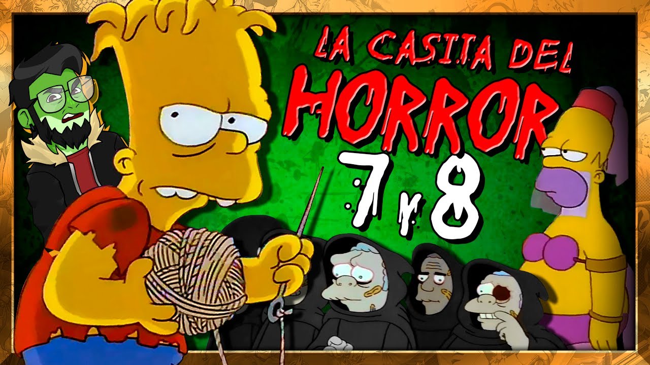 El Hermano Malvado de Bart | La Casita del Horror 7 y 8 🎃 LOS SIMPSON