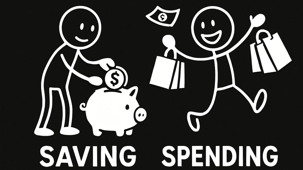 Saving vs Spending: The Stickman Story That Will Change How You Manage Money!