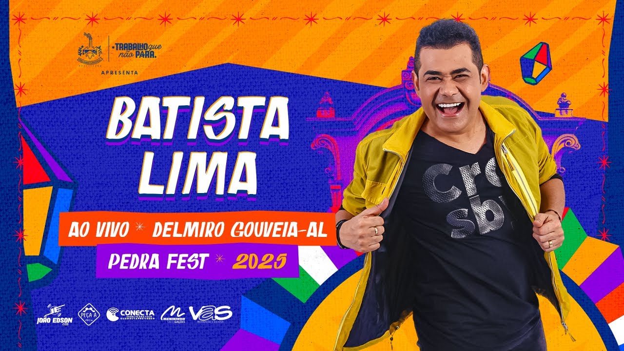 BATISTA LIMA - AGOSTO 2025 - PEDRA FEST 2025 @JOAOEDSONCDS