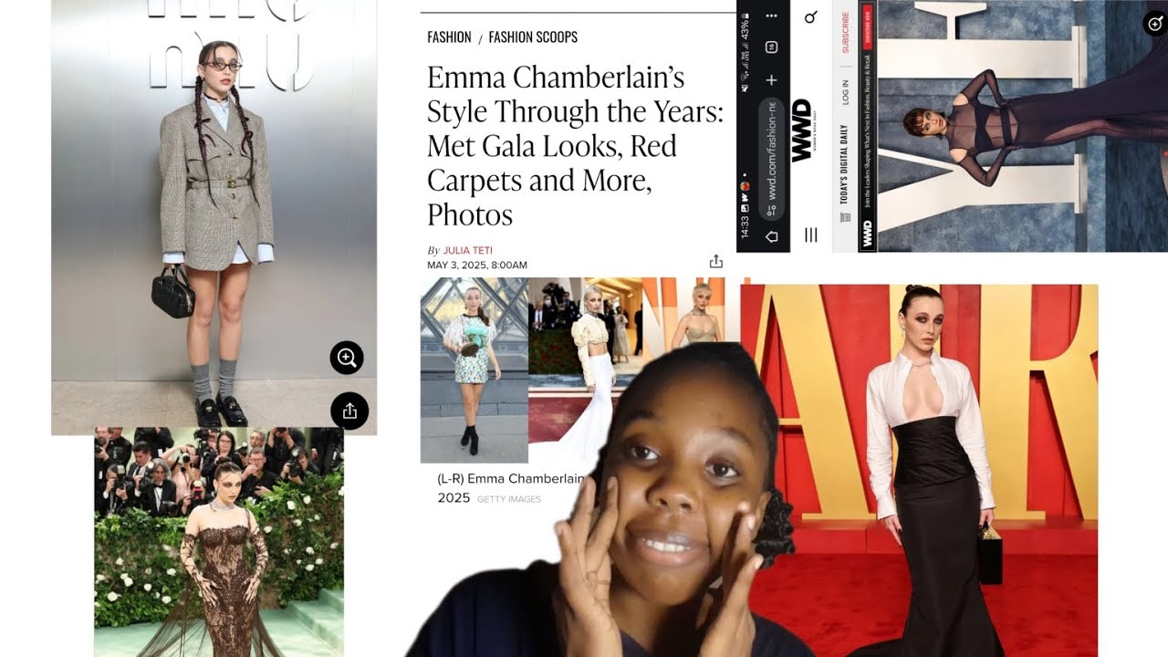  FASHION WEEK THE NAKED TRUTH EMMA CHAMBERLAIN 