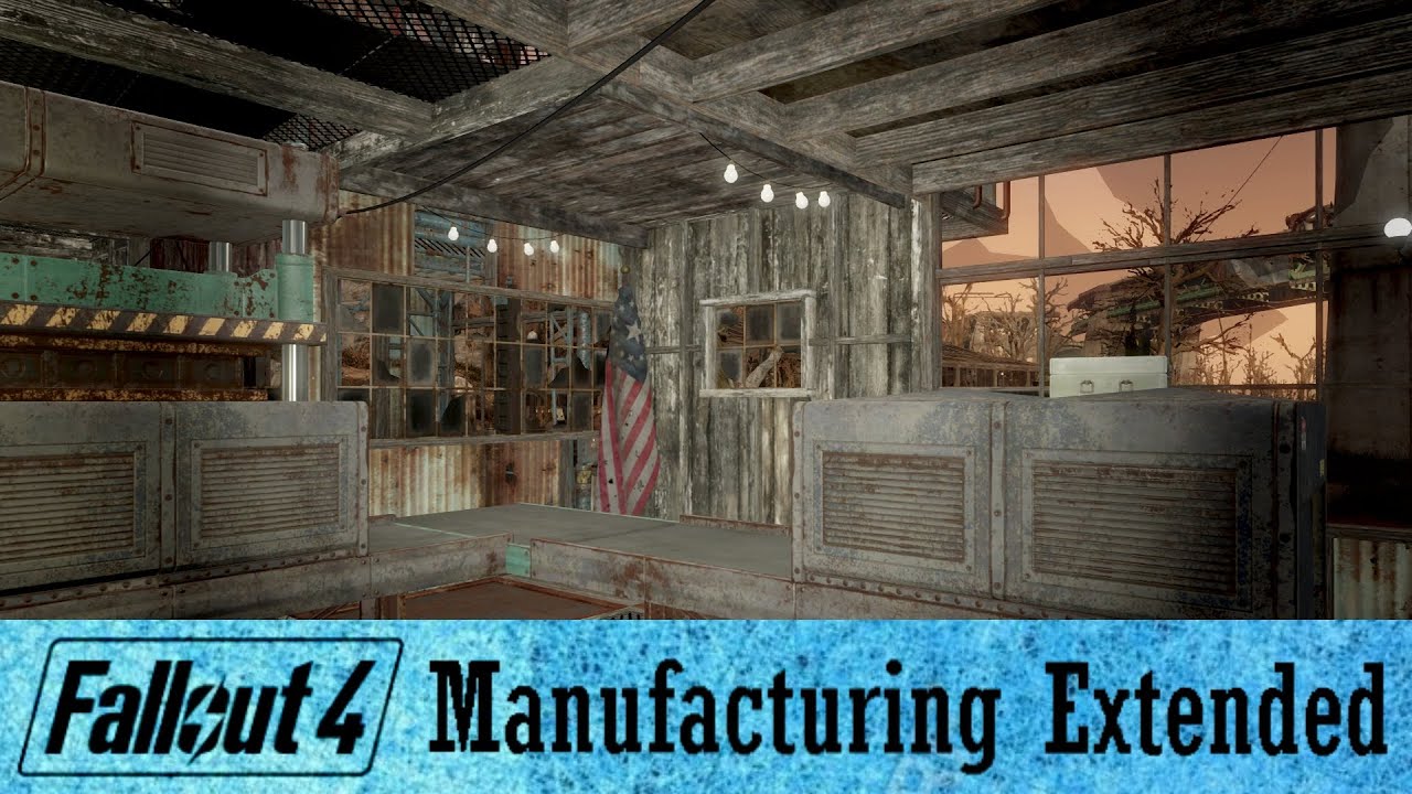 Fallout 4 Contraptions Conveyor Guide Part 2 | Manufacturing Extended Mod Guide
