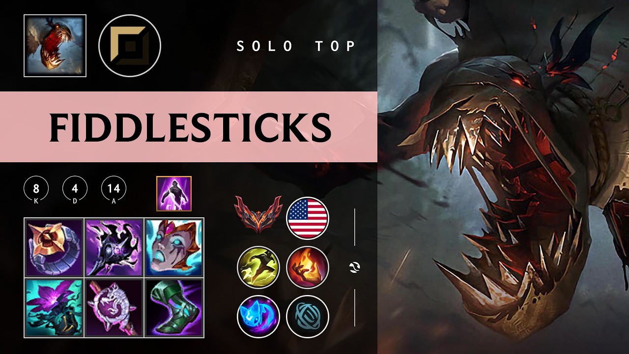 Fiddlesticks Top vs Rumble - NA Grandmaster Patch 26.04