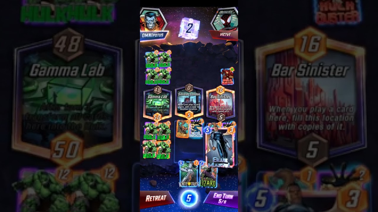 I don't even feel bad about losing to this genius, Hulk Buster - Marvel Snap