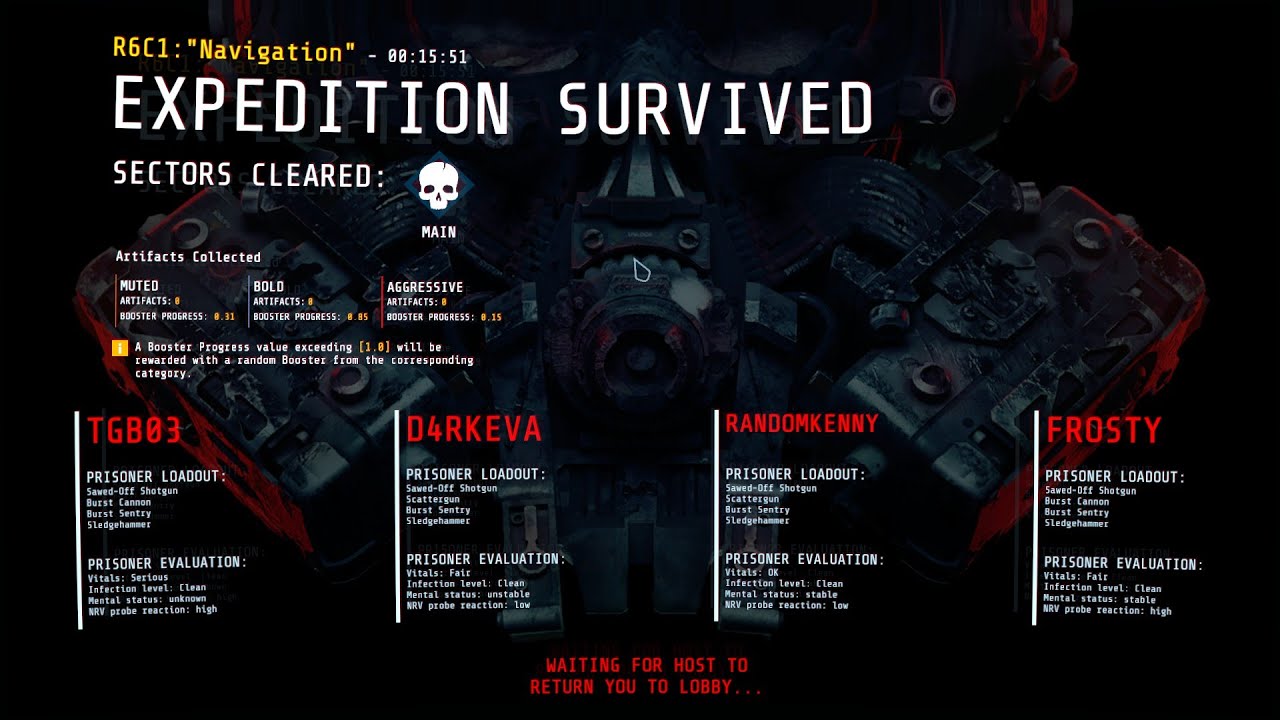 GTFO Speedrun - R6C1 in 15:51 (World Record)