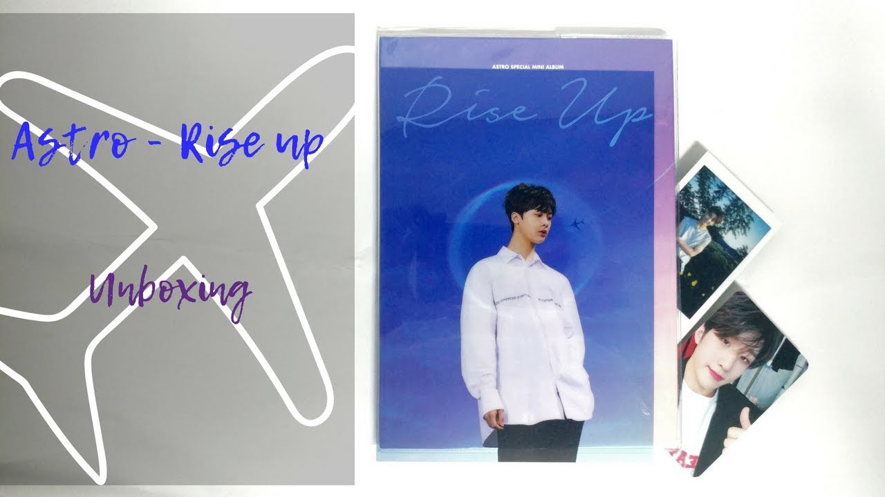 Astro - Rise up unboxing (giveaway winner!!!)