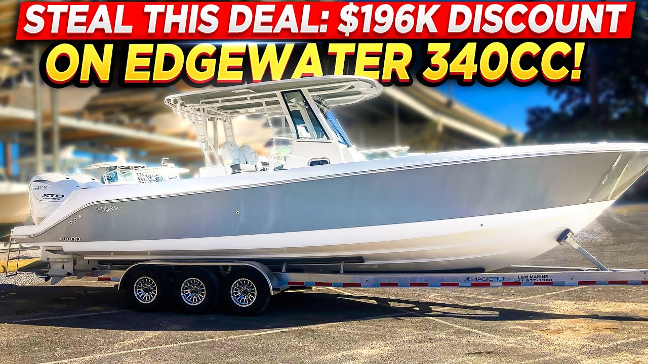 EdgeWater 340cc (HUGE SAVINGS ON FLOOR MODEL!!) Full Walkaround