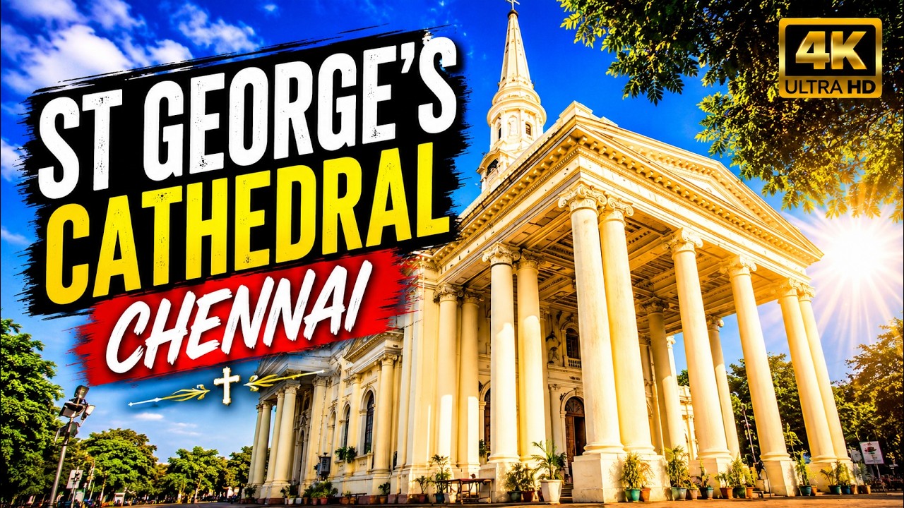 207 years old St  George's Cathedral, Chennai