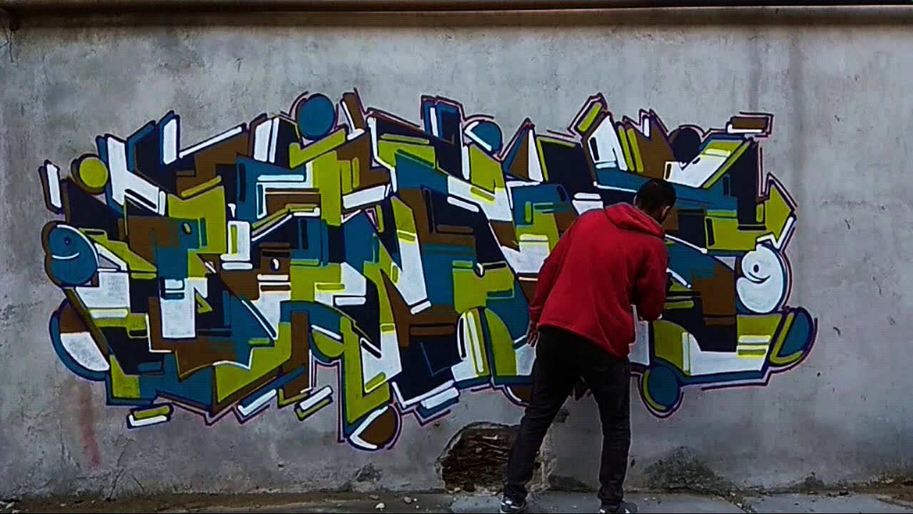 Graffiti/abandoned factory/GREECE