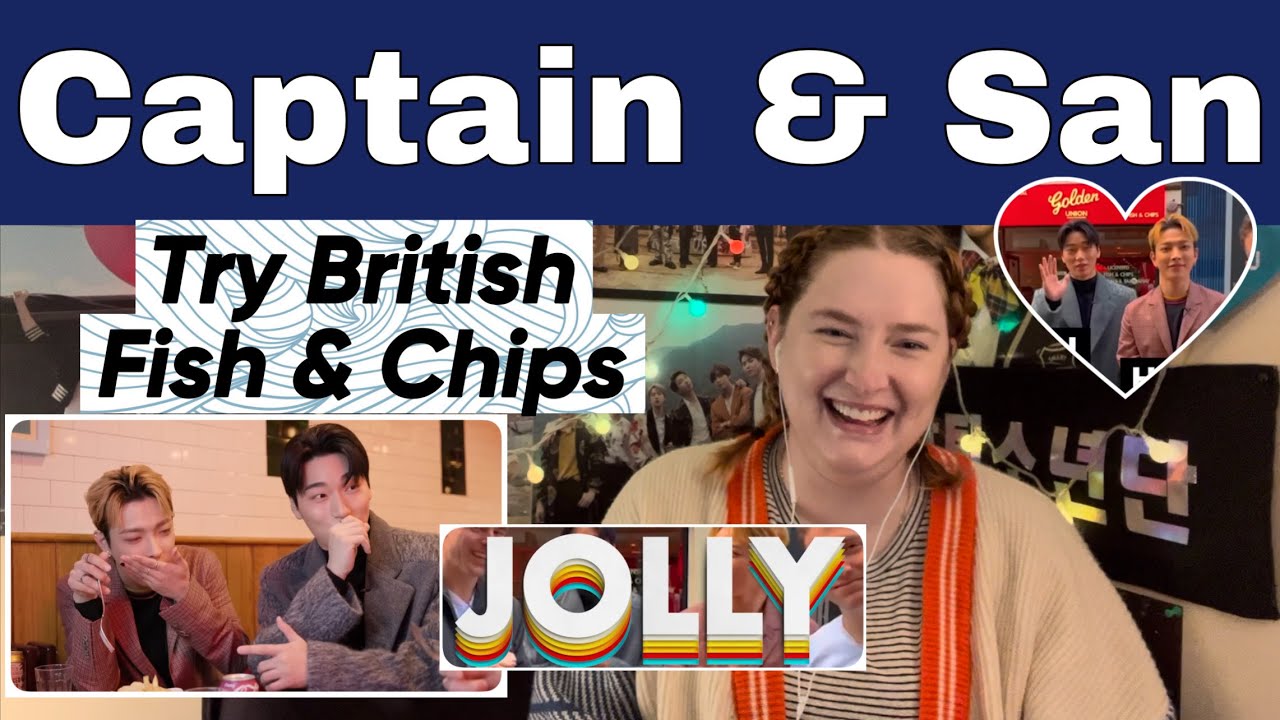 Let's watch Captain and San (ATEEZ) eat British food together!