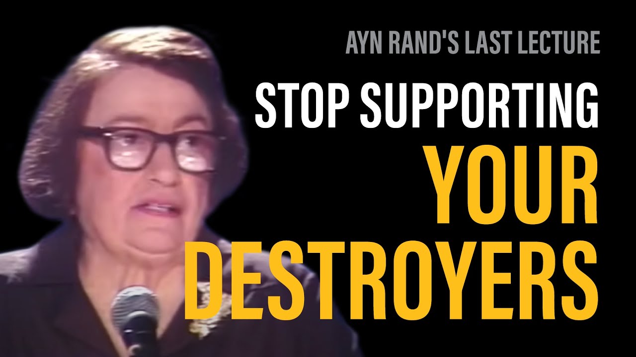 Ayn Rand's Final Public Lecture: 